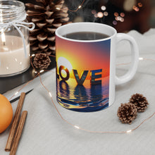 Load image into Gallery viewer, There is Love in the Universe #2 Ceramic Mug 11oz AI Generated Artwork