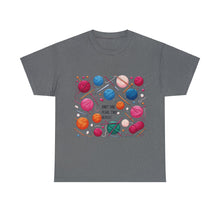 Load image into Gallery viewer, Knit one, Pearl Two, Repeat Crafter Knitting Yarn Balls T-Shirt 100% Cotton