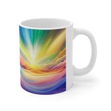 Load image into Gallery viewer, The Beauty of Pastel Colors Skyburst Mug 11oz mug AI-Generated Artwork