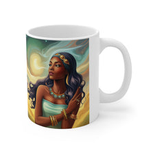 Load image into Gallery viewer, Beyond the Universe Female Queen #4 Mug 11oz mug AI-Generated Artwork
