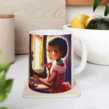 Load image into Gallery viewer, Playing Dress up Just Like Mommie #4 Mug 11oz mug AI-Generated Artwork