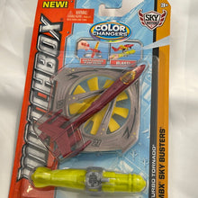 Load image into Gallery viewer, Matchbox 2013 Sky Busters Red Turbo Tornado Color Changers Plane Toy #Y9398
