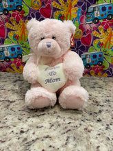 Load image into Gallery viewer, Ty Beanie Buddy Love to Mom Pink Bear (Retired)