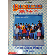Load image into Gallery viewer, Vintage Baby Sitters Little Sister #5 Karen's School Picture