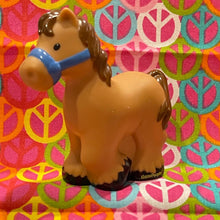Load image into Gallery viewer, Fisher Price Little People Brown Horse Farm Animal Figure