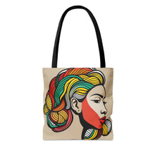 Load image into Gallery viewer, Color of Africa #20 Tote Bag AI Artwork 100% Polyester