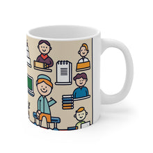 Load image into Gallery viewer, Professional Worker Teachers #9 Ceramic 11oz Mug AI Artwork
