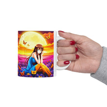 Load image into Gallery viewer, Lunar Moon Fantasy Art Anime #13 Ceramic Mug 11oz AI Generated Artwork