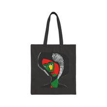 Load image into Gallery viewer, Colors of Africa Queen Mother #13 100% Cotton Canvas Tote Bag 15" x 16"