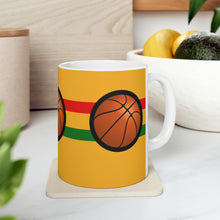 Load image into Gallery viewer, Sports Game No Word Basketball 11oz Ceramic Beverage Mug Decorative Artwork