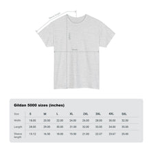 Load image into Gallery viewer, Trust in God Cross Gold Tee Unisex Design Message Bubble