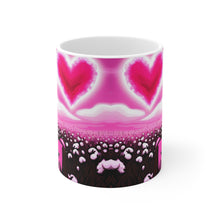 Load image into Gallery viewer, Valentine's Day From The Pink Heart #24 Ceramic Mug 11oz AI Artwork