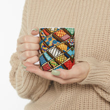 Load image into Gallery viewer, Old Fashion Quilt Anything Pattern #8 Mug 11oz mug AI-Generated Artwork