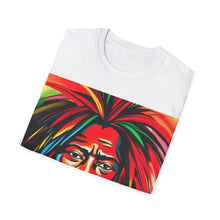 Load image into Gallery viewer, Colors of Africa Warrior King #7 Unisex Softstyle Short Sleeve Crewneck T-Shirt