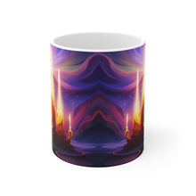 Load image into Gallery viewer, Happy Birthday Candles #14 Ceramic 11oz Mug AI-Generated Artwork