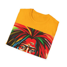 Load image into Gallery viewer, Colors of Africa Warrior King #7 Unisex Softstyle Short Sleeve Crewneck T-Shirt