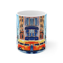 Load image into Gallery viewer, At the Cafe Statue of Liberty New York #12 Mug 11oz mug AI-Generated Artwork
