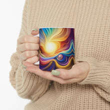 Load image into Gallery viewer, Fusion of Bright Pastel Colors #6 Mug 11oz mug AI-Generated Artwork