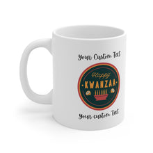 Load image into Gallery viewer, Personalized Kwanzaa Women Celebration Ceramic Mug 11oz Custom AI Image