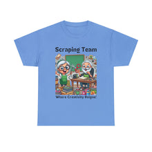 Load image into Gallery viewer, Scraping Team: Where Creativity Reigns, Scrapbooking 100% Cotton Classic T-shirt