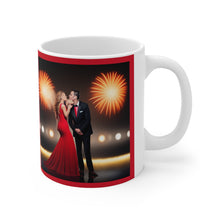 Load image into Gallery viewer, New Year's Celebration Couple Ceramic Mug 11oz Design #7