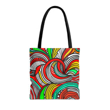 Load image into Gallery viewer, Color of Africa #21 Tote Bag AI Artwork 100% Polyester