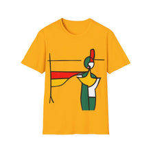 Load image into Gallery viewer, Color of Africa Solo Dance #5 Unisex Softstyle Short Sleeve Crewneck T-Shirt