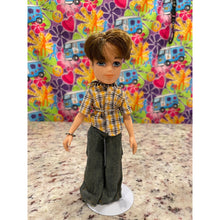 Load image into Gallery viewer, Bratz Boyz Koby Doll Yellow Shirt, Jeans Jewelry Lot 15 #121 AS Shown