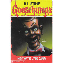 Load image into Gallery viewer, Vintage Goosebumps Night Of The Living Dummy Paperback By R L Stine (Pre Owned)