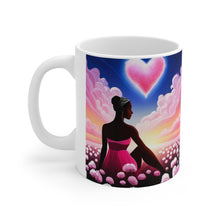 Load image into Gallery viewer, Valentine's Day From The Pink Heart #23 Ceramic Mug 11oz AI Artwork