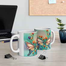 Load image into Gallery viewer, June Opal Birth Month Colors Fairies & Butterflies #2 Mug 11oz mug AI-Generated Artwork