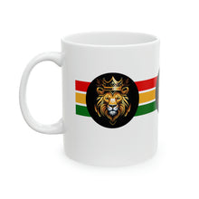 Load image into Gallery viewer, Sports Game No Word Lion King 11oz White Ceramic Beverage Mug Decorative Art