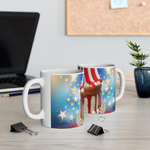 Load image into Gallery viewer, Happy 4th of July Cake Celebration #14 Ceramic 11oz Mug AI-Generated Artwork