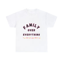 Load image into Gallery viewer, Muse Wearable Pink Border Family Over Everything Unisex Cotton Crewneck T-Shirt