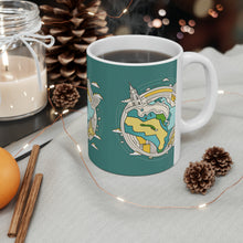Load image into Gallery viewer, Colors of Africa Continent Map #2 AI 11oz Coffee Mug