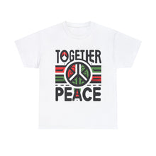 Load image into Gallery viewer, Together for Peace Symbol , Unity, Love