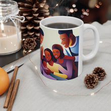 Load image into Gallery viewer, Family life is Healthy for the Soul #1 11oz mug AI-Generated Artwork