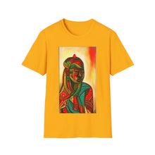 Load image into Gallery viewer, Colors of Africa Warrior King #10 Unisex Softstyle Short Sleeve Crewneck T-Shirt