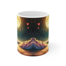 Load image into Gallery viewer, Nothing but True Love at Sunset #3 11oz mug AI-Generated Artwork