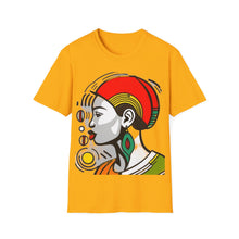 Load image into Gallery viewer, Color of Africa Queen Sista #10 Unisex Softstyle Short Sleeve Crewneck T-Shirt