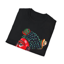 Load image into Gallery viewer, Colors of Africa Warrior King #6 Unisex Softstyle Short Sleeve Crewneck T-Shirt