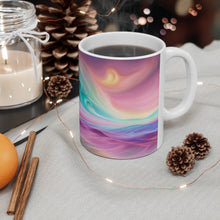 Load image into Gallery viewer, Pastel Sea-life Sunset #12 Ceramic Mug 11oz mug AI-Generated Artwork