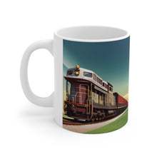 Load image into Gallery viewer, Professional Worker Train Conductor #3 Ceramic 11oz Mug AI-Generated Artwork