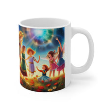 Load image into Gallery viewer, A Place of Peace Children at Play #2 Mug 11oz mug AI-Generated Artwork