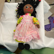 Load image into Gallery viewer, St. Thomas Virgin Island Soft Plush Ragdoll with Braids (Pre-owned)