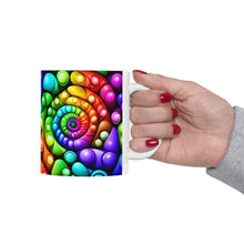 Load image into Gallery viewer, Fusion of Bright Liquid Bubbles in Motion #2 Mug 11oz mug AI-Generated Artwork

