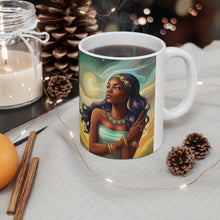 Load image into Gallery viewer, Beyond the Universe Female Queen #4 Mug 11oz mug AI-Generated Artwork