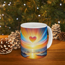 Load image into Gallery viewer, There is Love in the Universe #5 Ceramic Mug 11oz AI Generated Artwork
