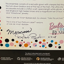 Load image into Gallery viewer, Mattel 2008 Joie de Vivre Barbie Doll Signed 2009 Convention African American #M0723