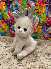 Load image into Gallery viewer, Ty Classic Snocap Reindeer White Plush Doll